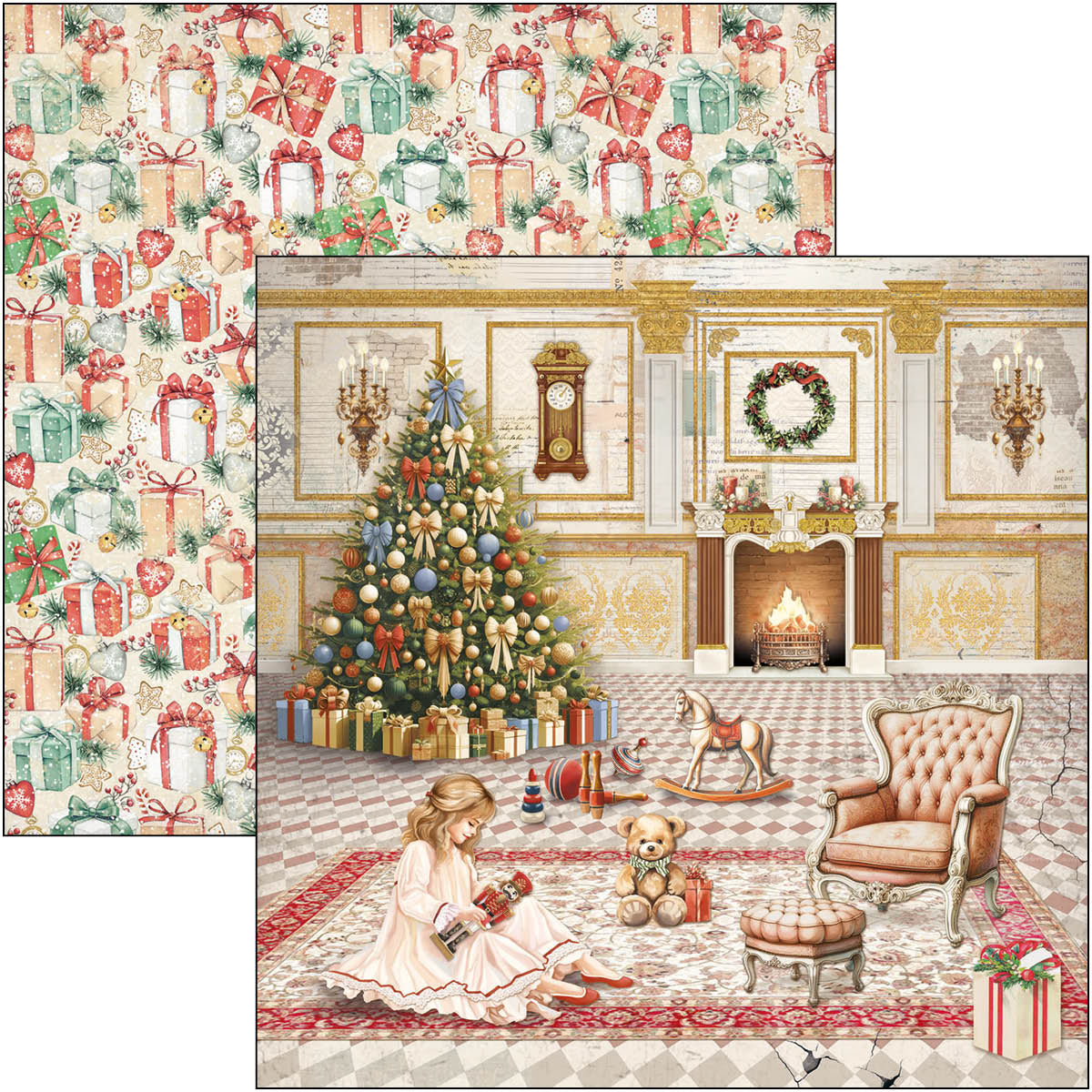 The Nutcracker Pad 8"x8" 12/Pkg