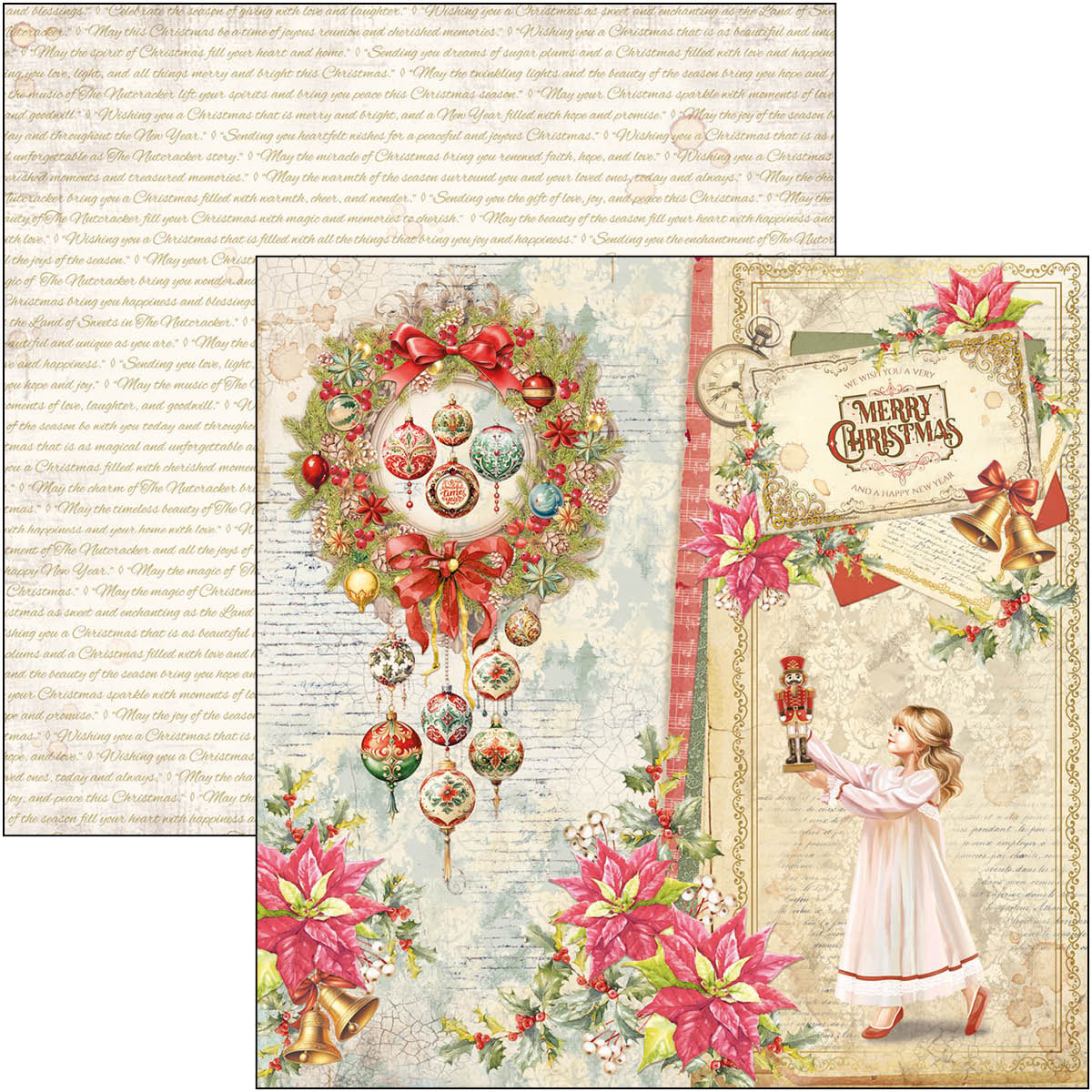 The Nutcracker Pad 8"x8" 12/Pkg