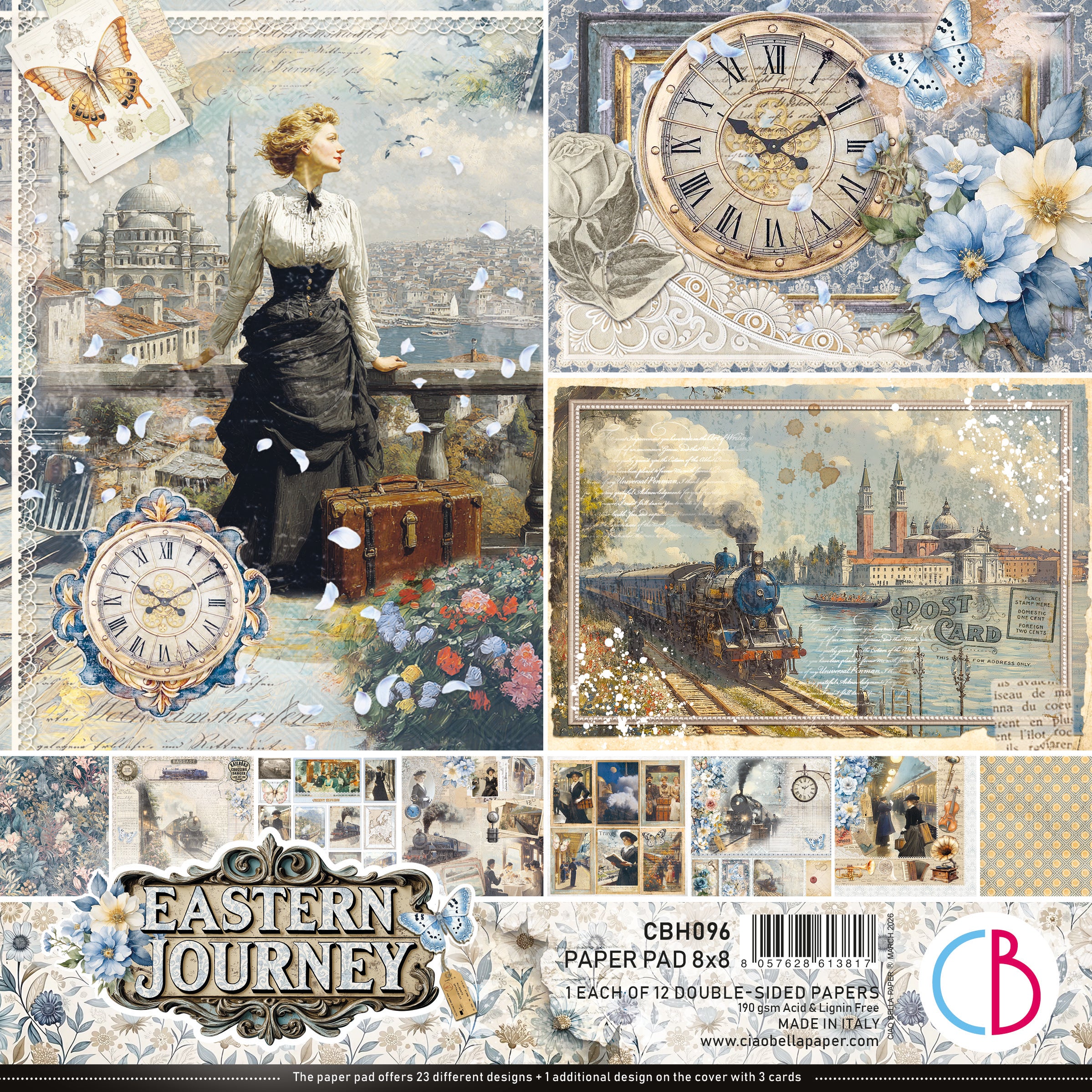 Eastern Journey Pad 8"x8" 12/Pkg