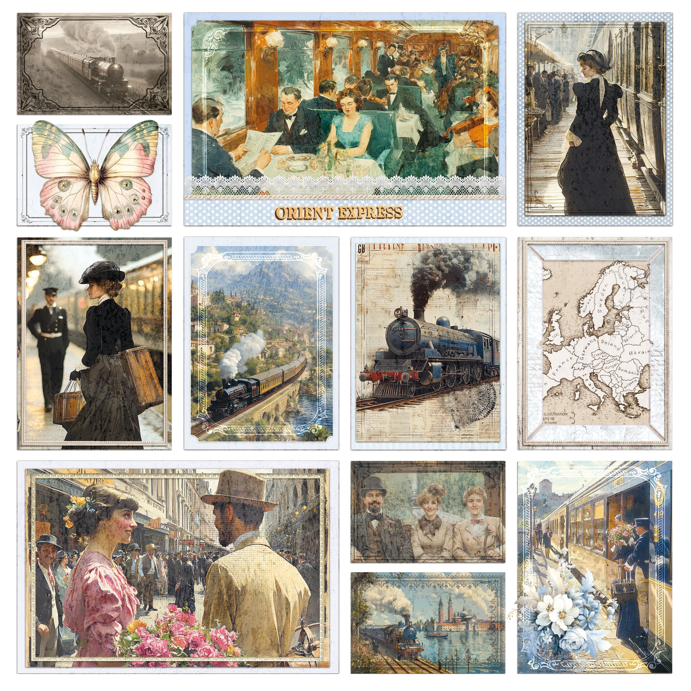 Eastern Journey Pad 8"x8" 12/Pkg