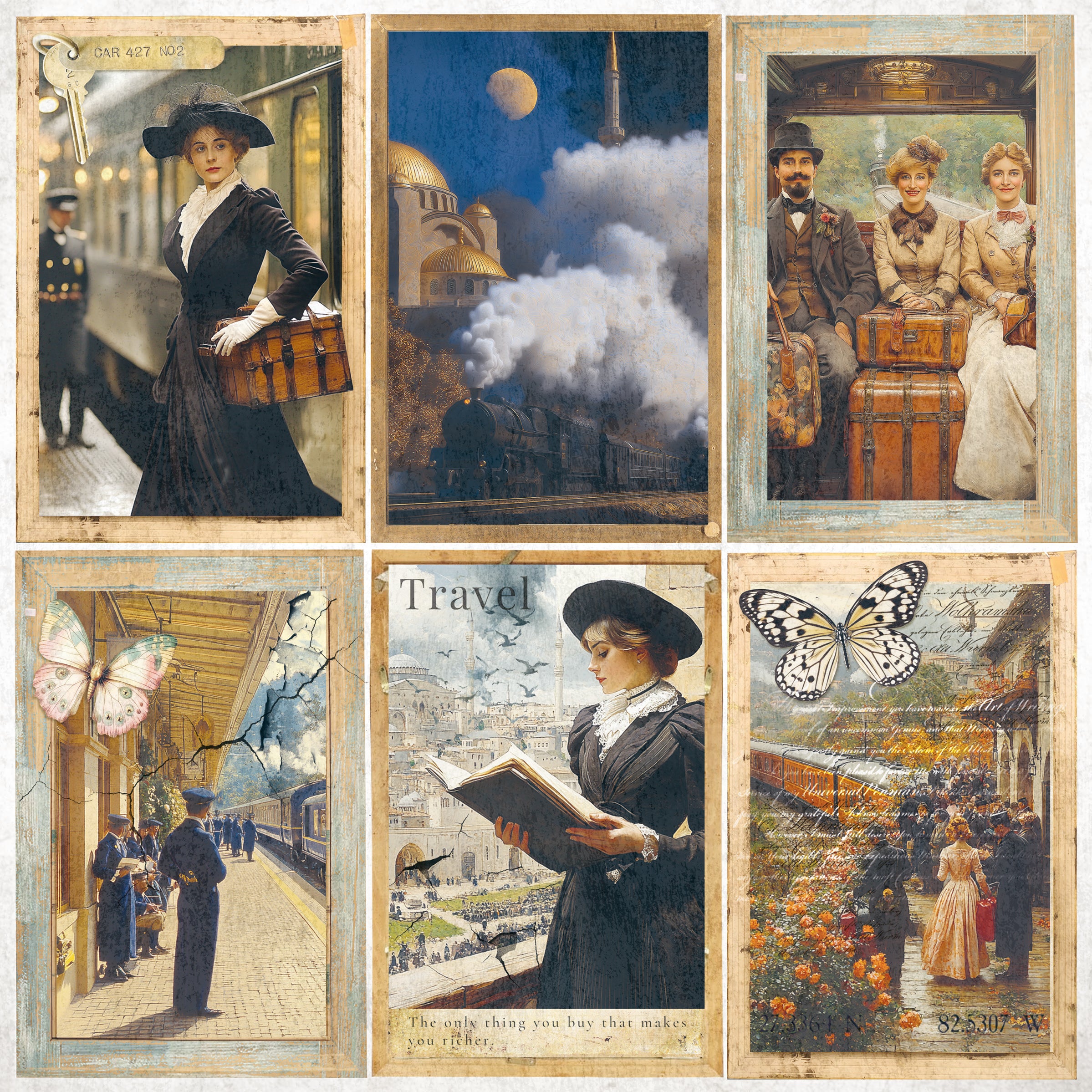 Eastern Journey Pad 8"x8" 12/Pkg