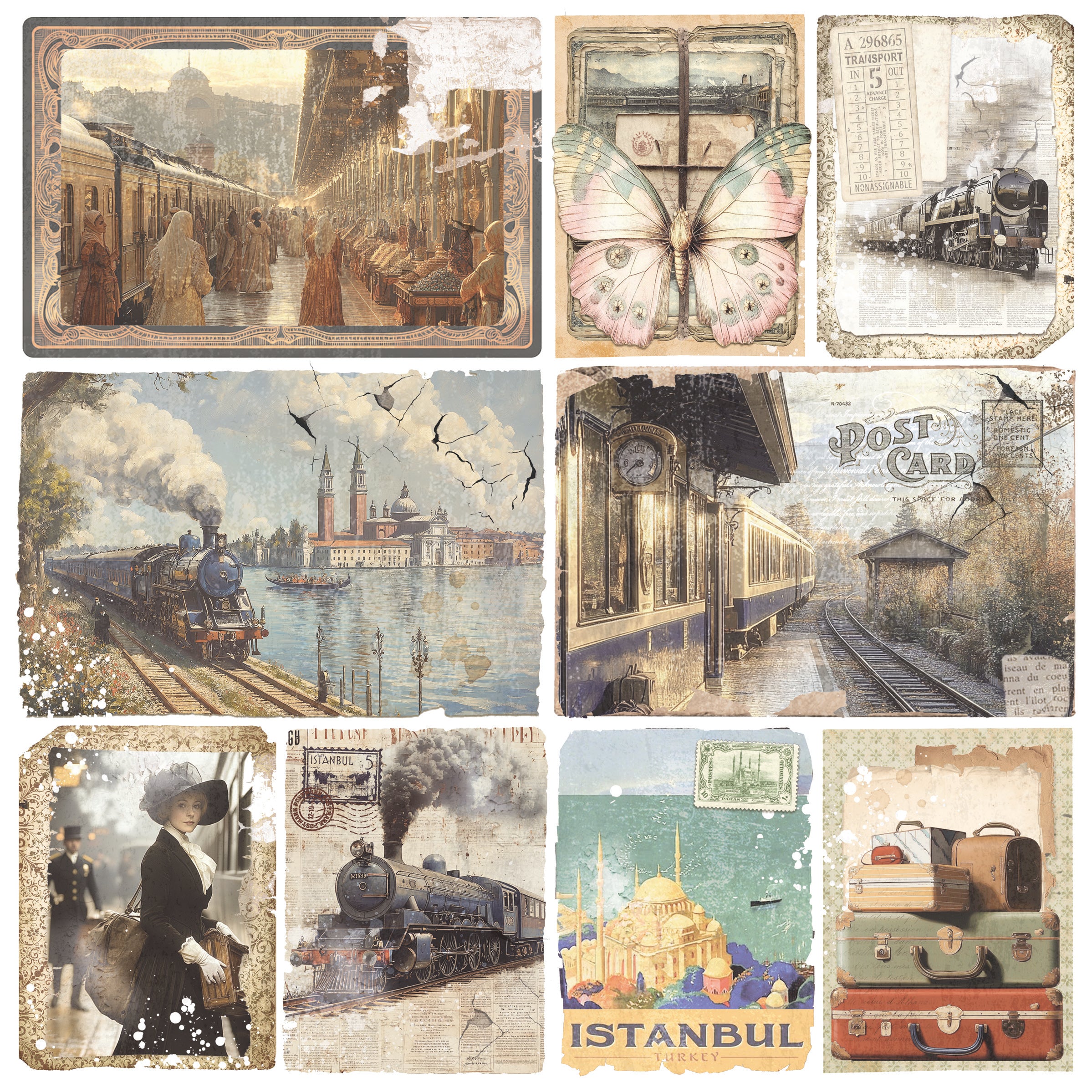 Eastern Journey Pad 8"x8" 12/Pkg