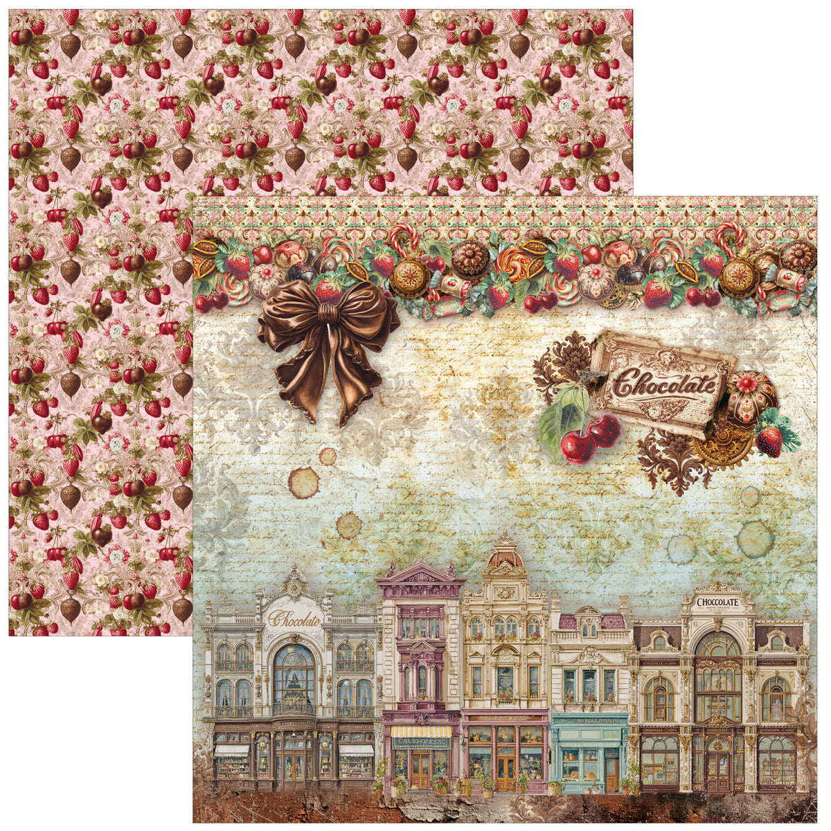 Chocolate Wanderlust Pad 8"x8" 12/Pkg