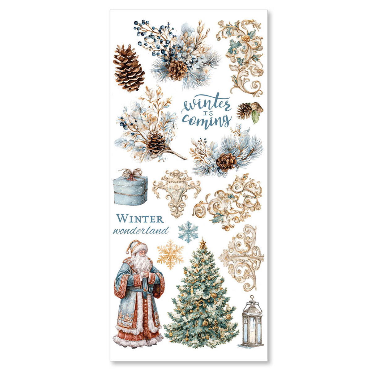 Winterling Transparent Adhesive Sheets 5/Pkg