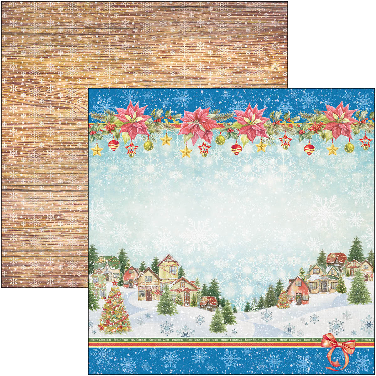 Ciao Bella Dear Santa Paper Pad 12"x12" 12/Pkg