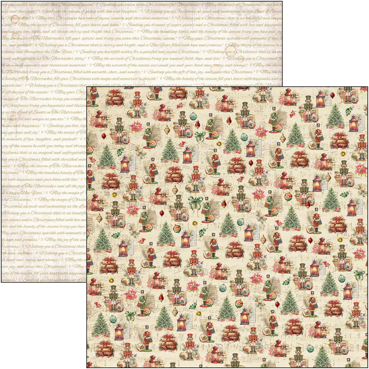 The Nutcracker Paper Pad 12"x12" 12/Pkg