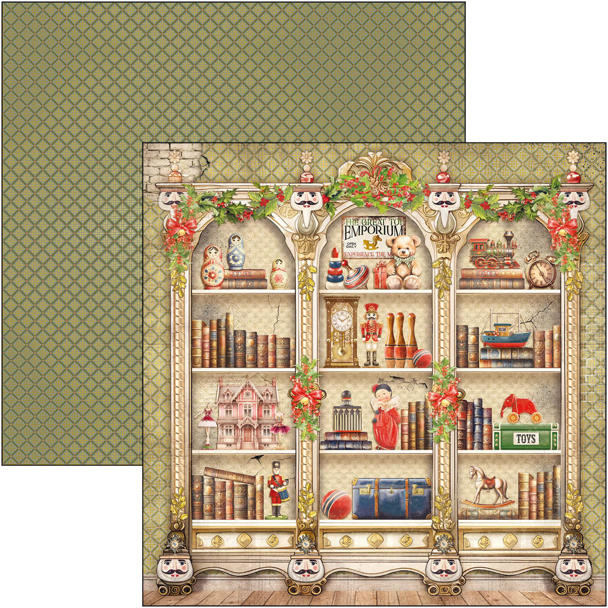 The Nutcracker Paper Pad 12"x12" 12/Pkg