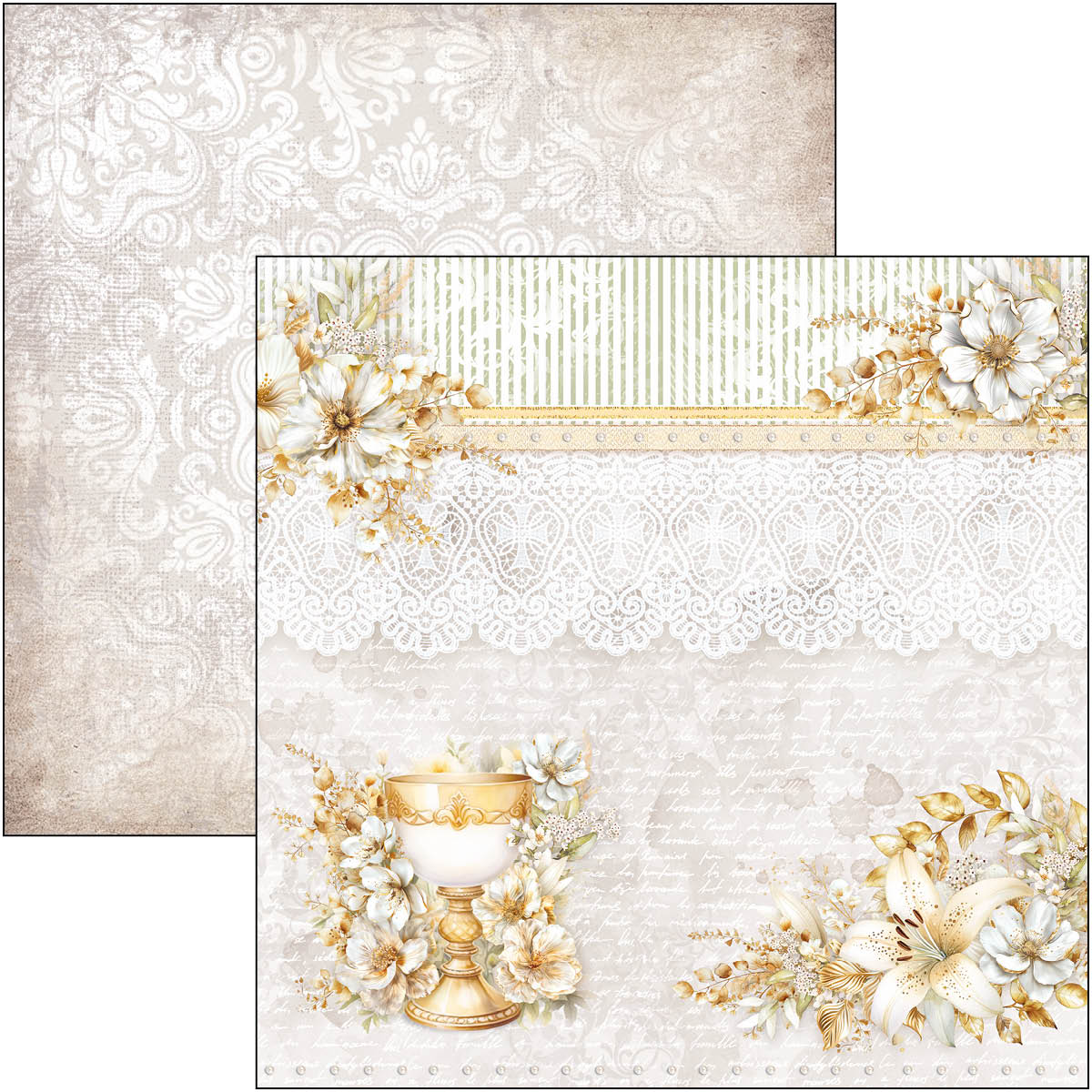 Blessing Day Paper Pad 12"x12" 12/Pkg