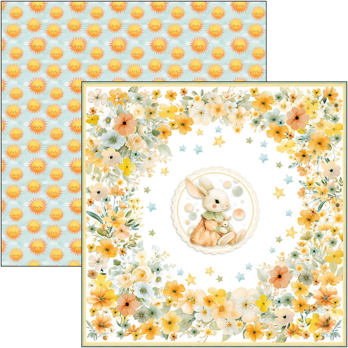 Lunibloom Paper Pad 12"x12" 12/Pkg