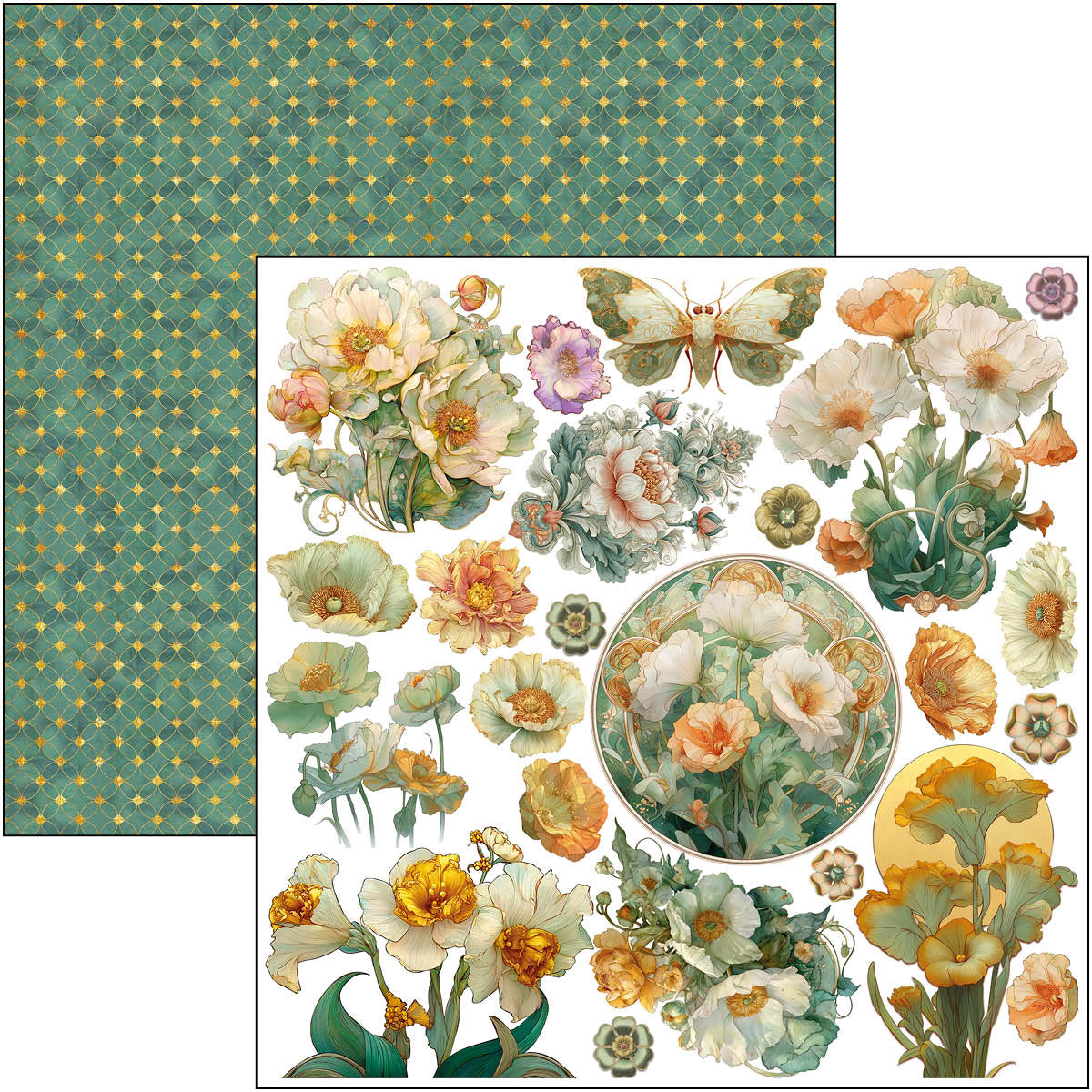 Artemis Paper Pad 12"x12" 12/Pkg