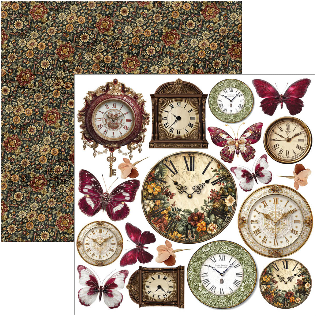 Book Lovers Fussy Cut Pad 6"x6" 24/Pkg