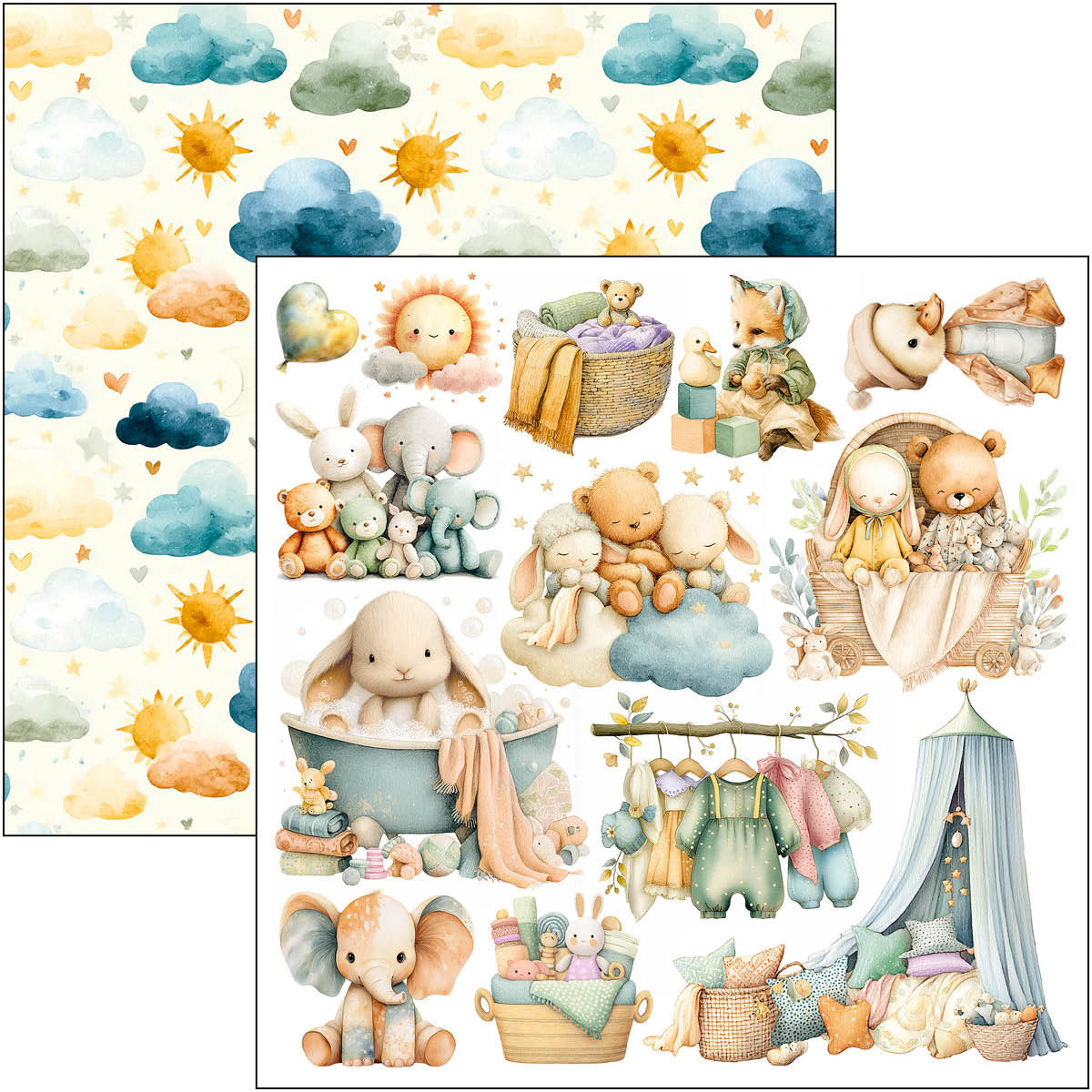 Lunibloom Fussy Cut Pad 6"x6" 24/Pkg