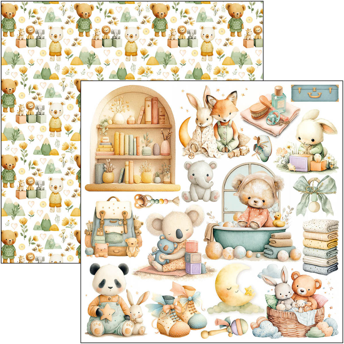 Lunibloom Fussy Cut Pad 6"x6" 24/Pkg