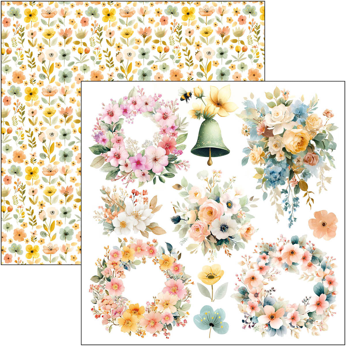 Lunibloom Fussy Cut Pad 6"x6" 24/Pkg