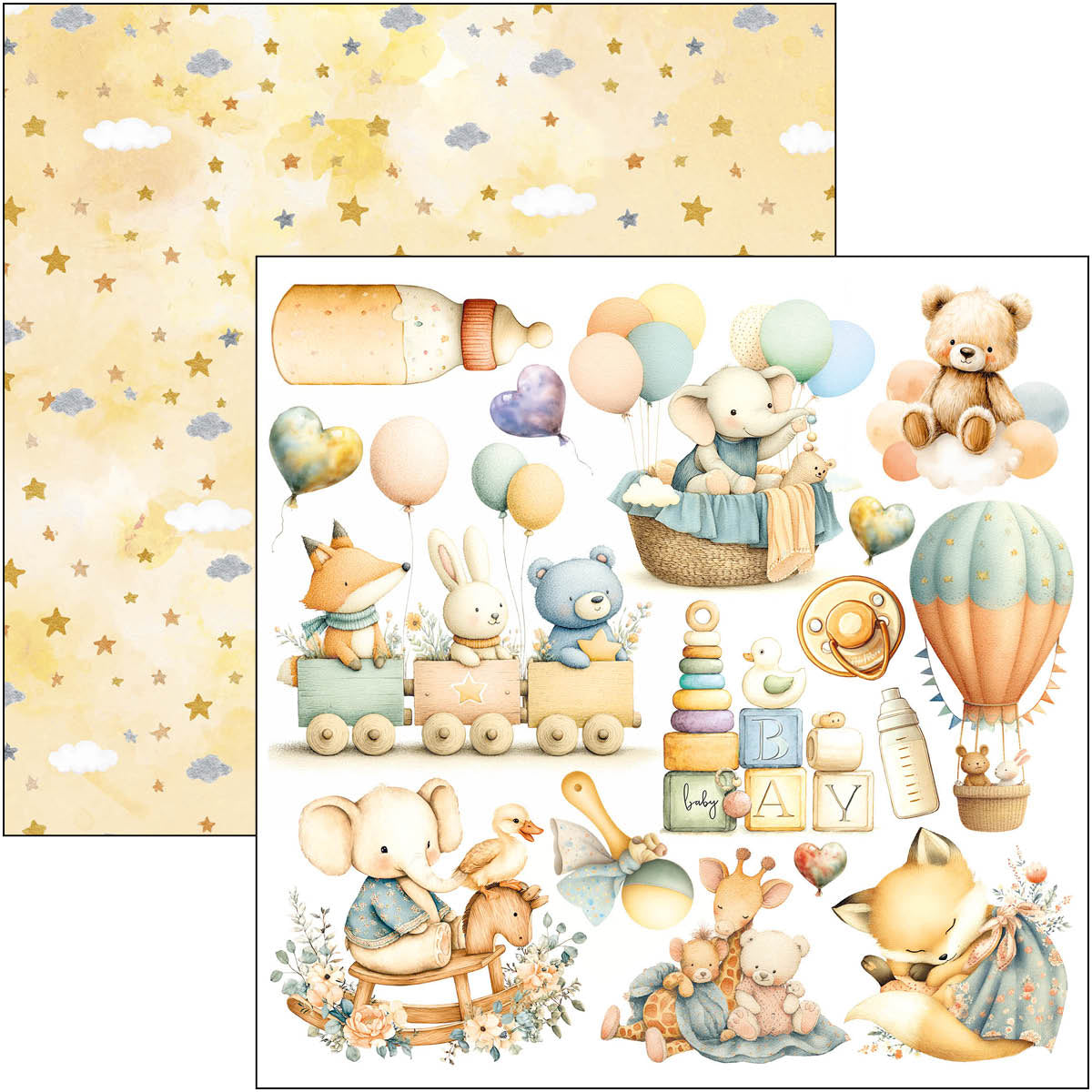 Lunibloom Fussy Cut Pad 6"x6" 24/Pkg