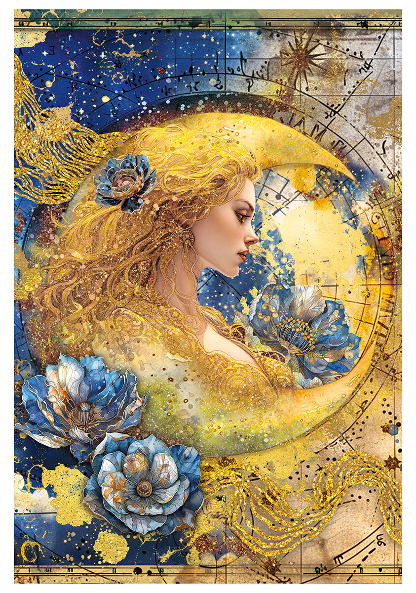 Rice Paper A4 MIXED 4/Pkg Celestial