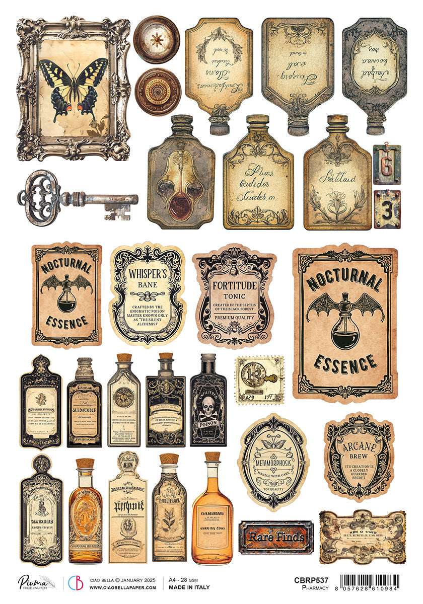 Rice Paper A4 Pharmacy - 5 Sheets