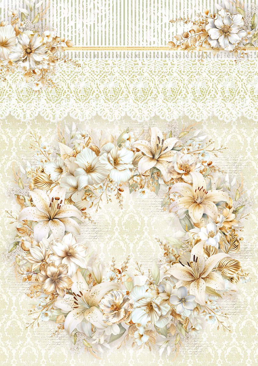 Rice Paper A5 MIXED 8/Pkg Blessing Day