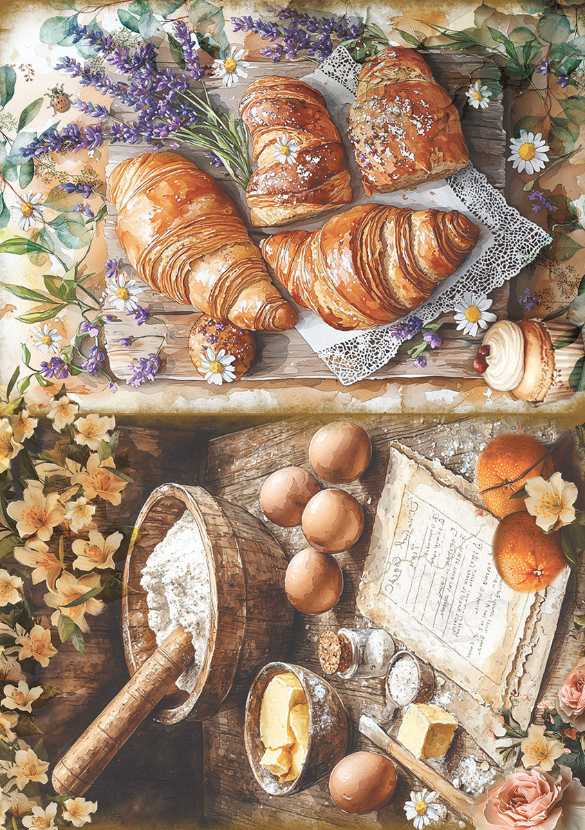 Rice Paper A5 MIXED 8/Pkg Cookbook