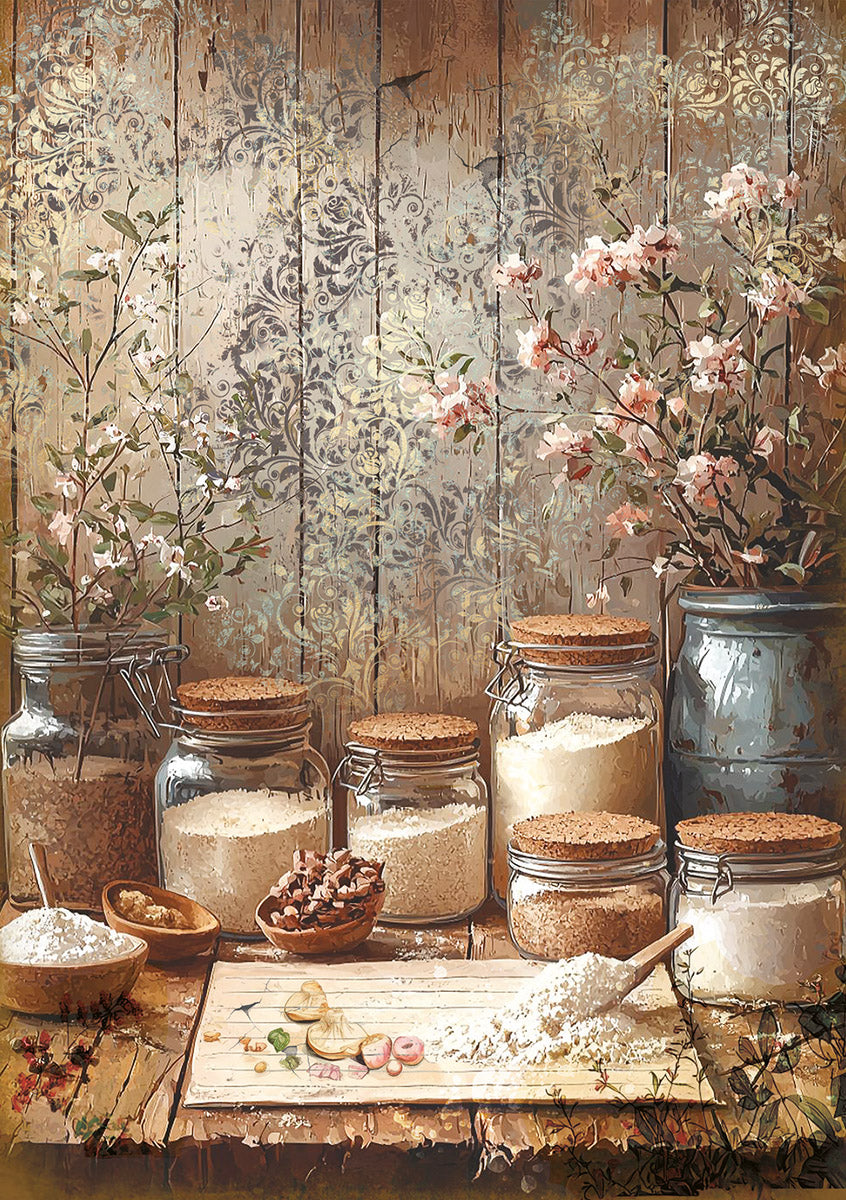 Rice Paper A5 MIXED 8/Pkg Cookbook