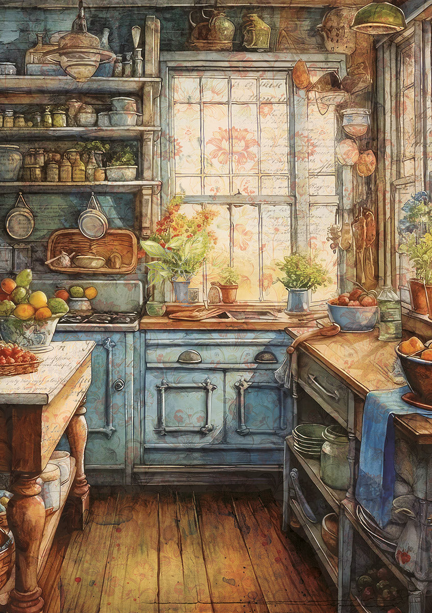 Rice Paper A5 MIXED 8/Pkg Cookbook