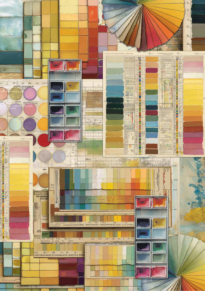 Rice Paper A5 MIXED 8/Pkg An Artist Journey