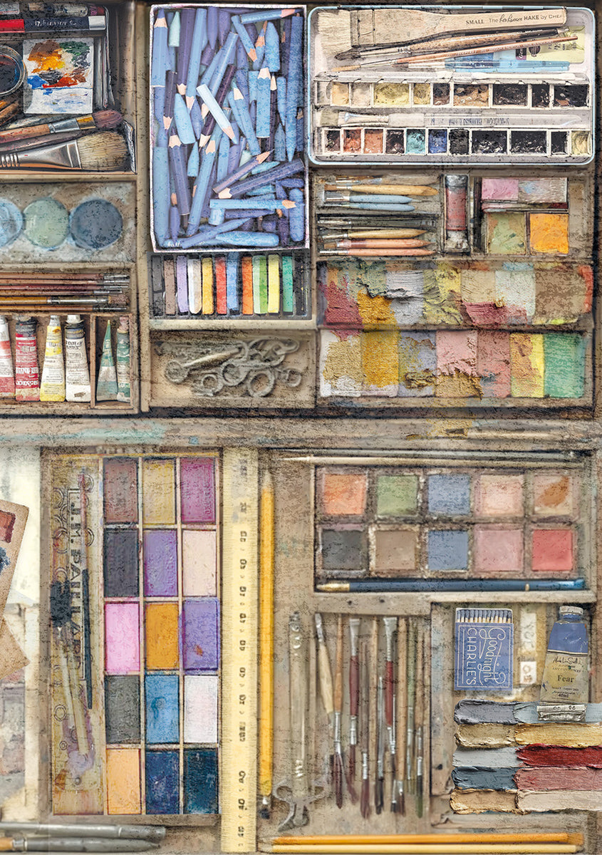 Rice Paper A5 MIXED 8/Pkg An Artist Journey