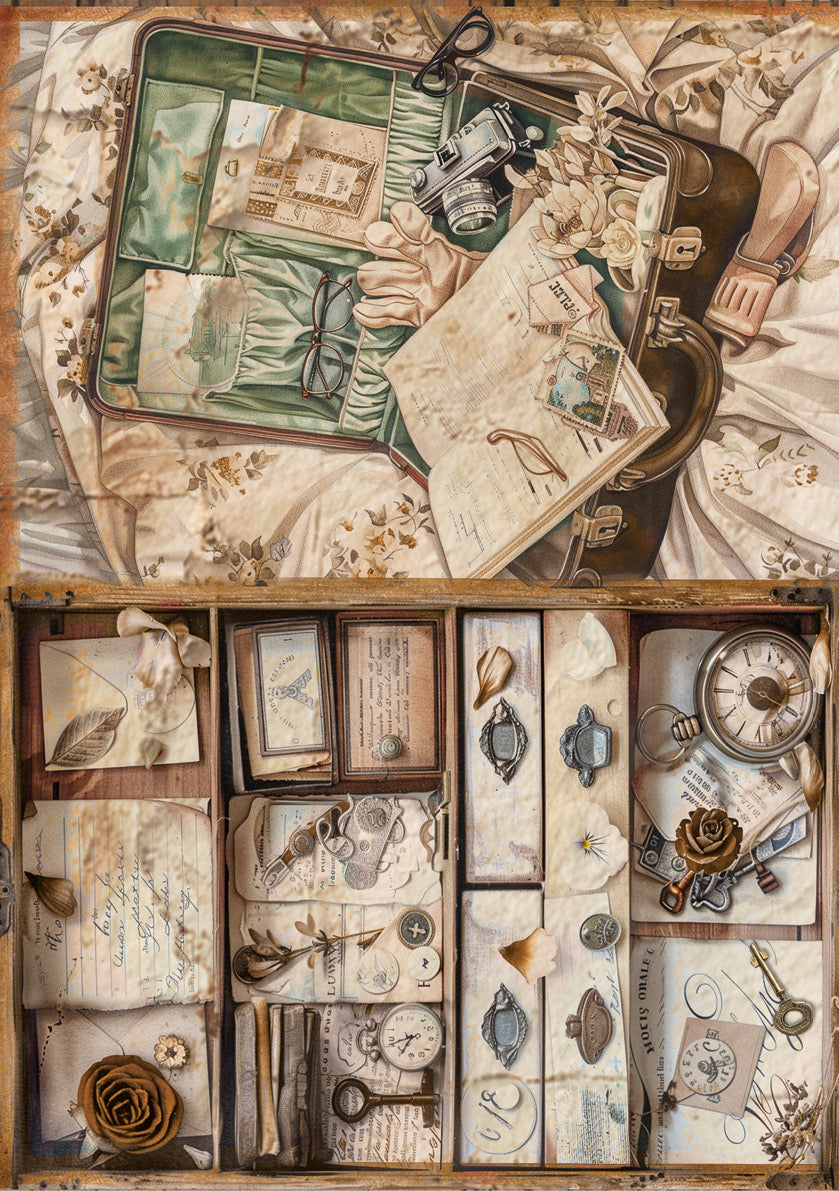 Rice Paper A5 MIXED 8/Pkg The Last Mystery