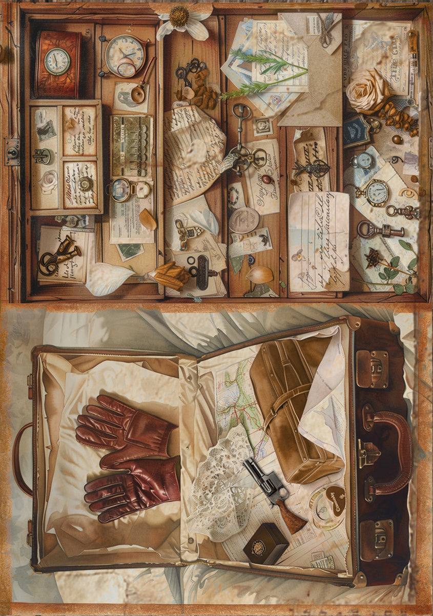 Rice Paper A5 MIXED 8/Pkg The Last Mystery