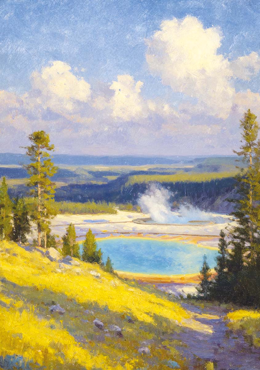 Rice Paper A5 MIXED 8/Pkg Yellowstone