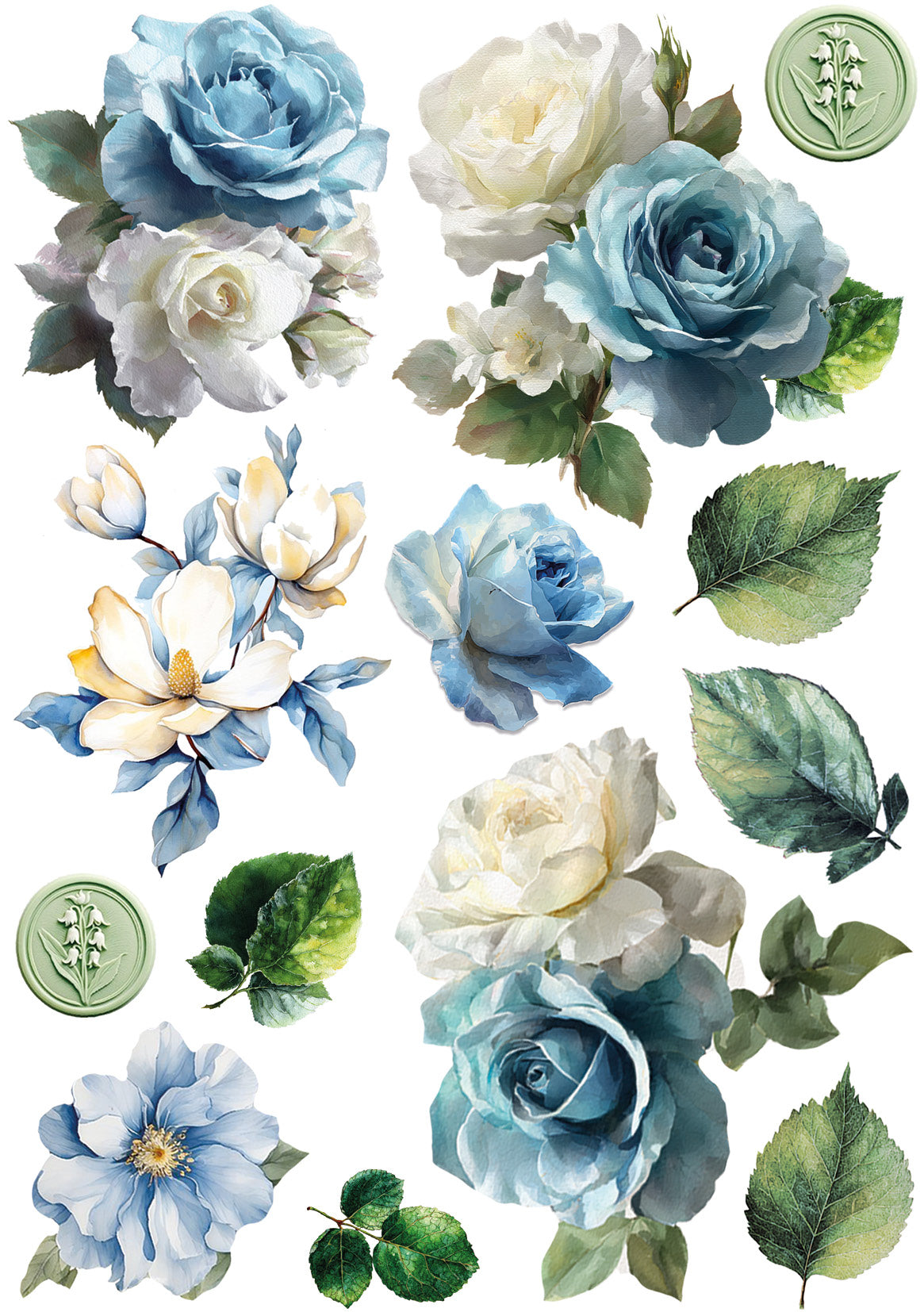 Rice Paper A5 MIXED 8/Pkg Eastern Journey