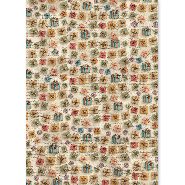 Rice Paper A5 MIXED 8/Pkg Merry & Bright