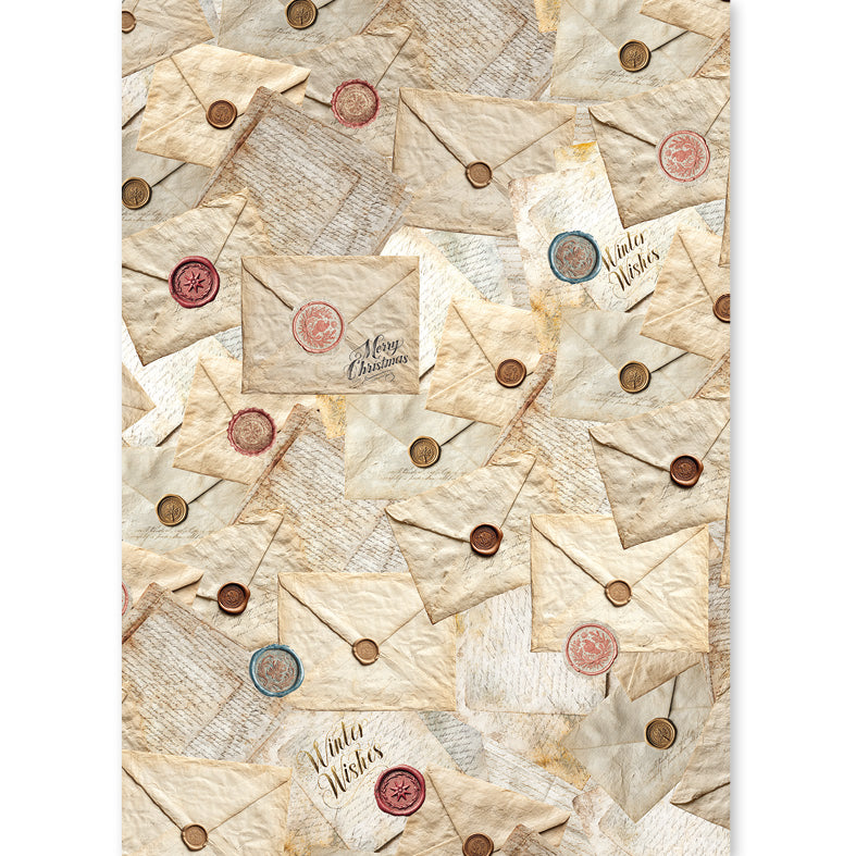 Rice Paper A5 MIXED 8/Pkg Merry & Bright