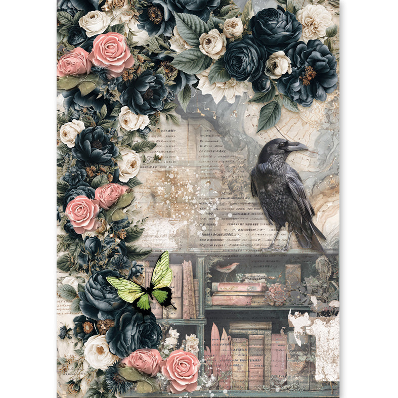 Rice Paper A5 MIXED 8/Pkg The Witch's Grimoire