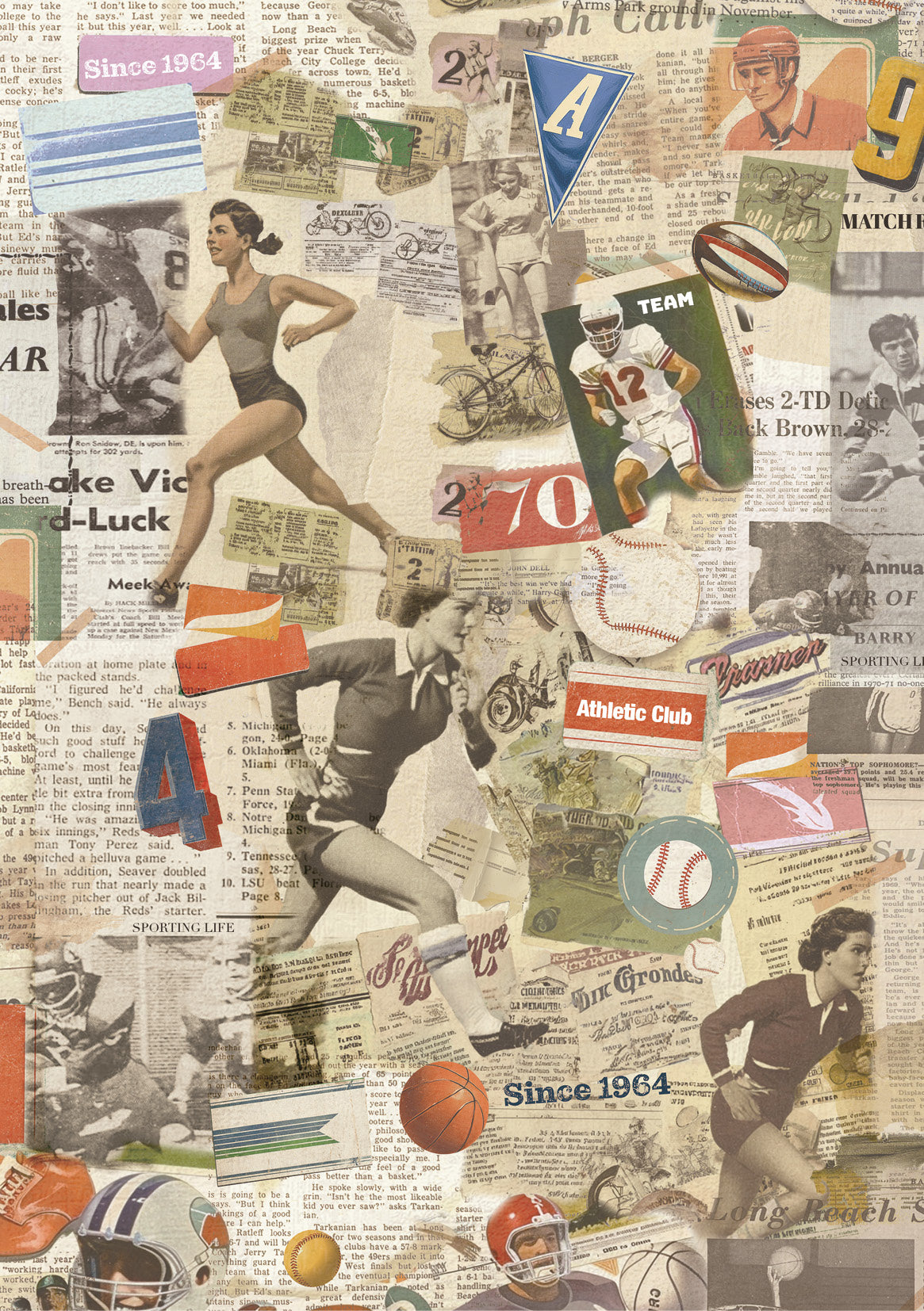 Rice Paper A5 MIXED 8/Pkg Sports Days