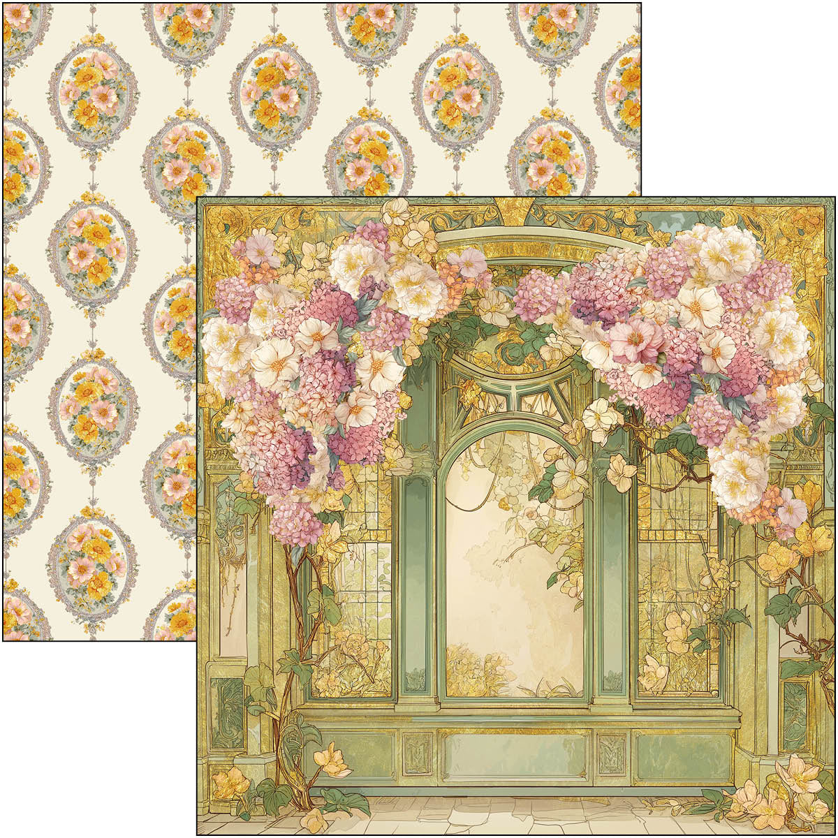 Artemis Patterns Pad 12"x12" 8/Pkg