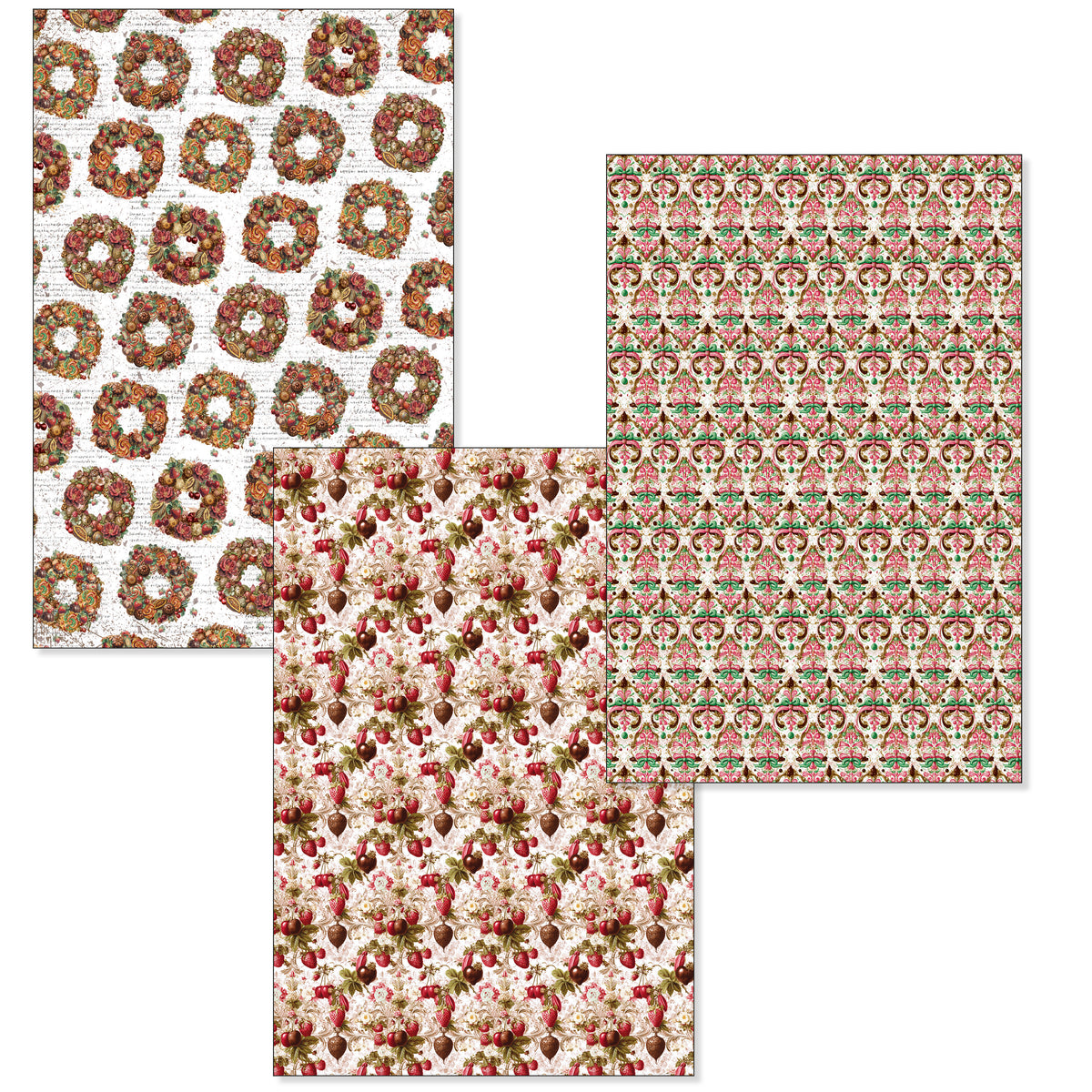 Chocolate Wanderlust Deluxe Paper Gold & Vellum Dual Pack A4 MIXED 6/Pkg