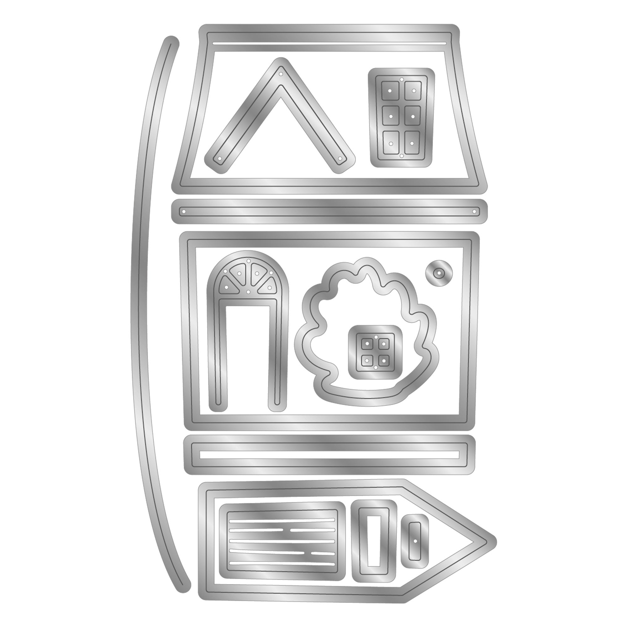 Crafter’s Companion Celebrate Good Times Collection Metal Die - House 