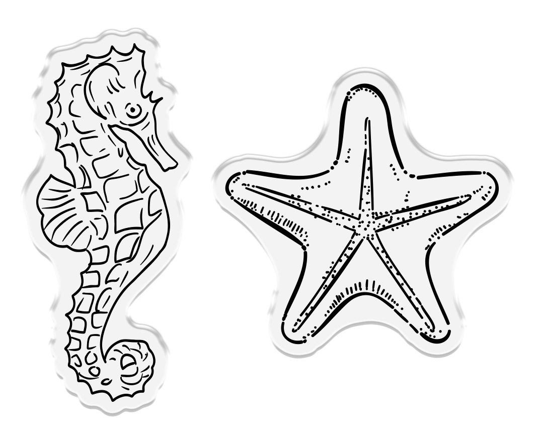 Crafter’s Companion Coastal Collection Stamp & Die - Under the Sea 