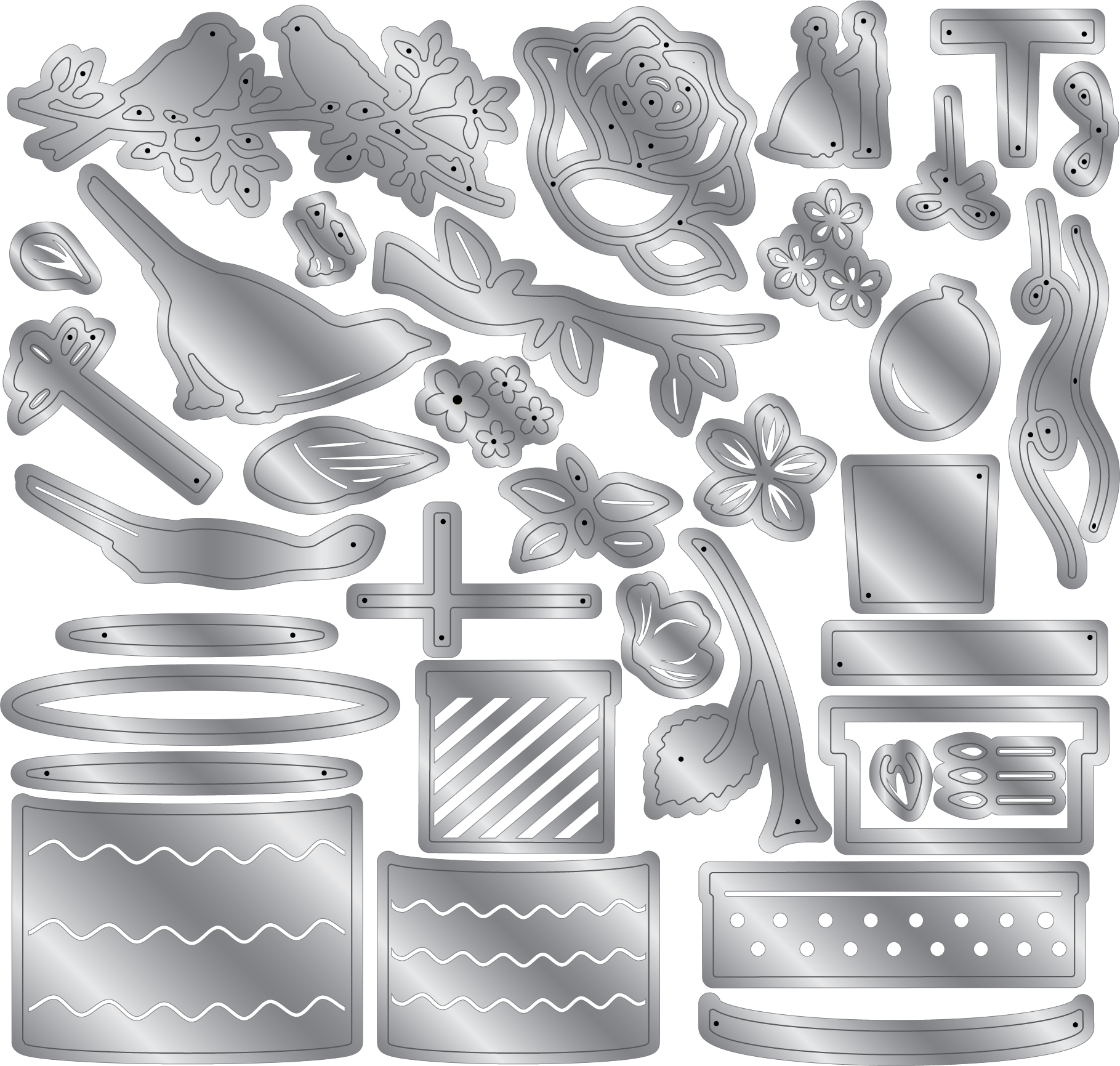 Crafters Companion Metal Die - Cloche Captured Moments