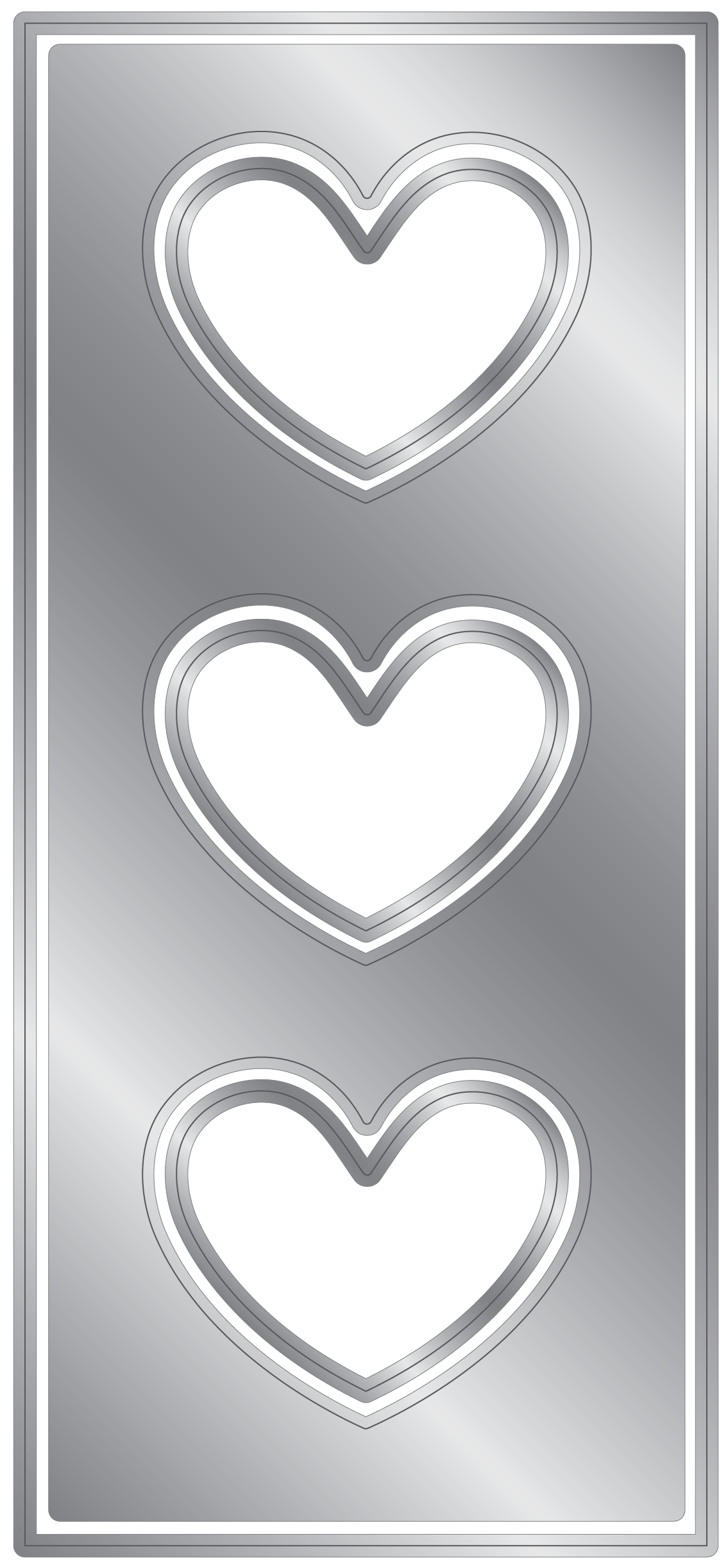 DL Heart Aperture Metal Die