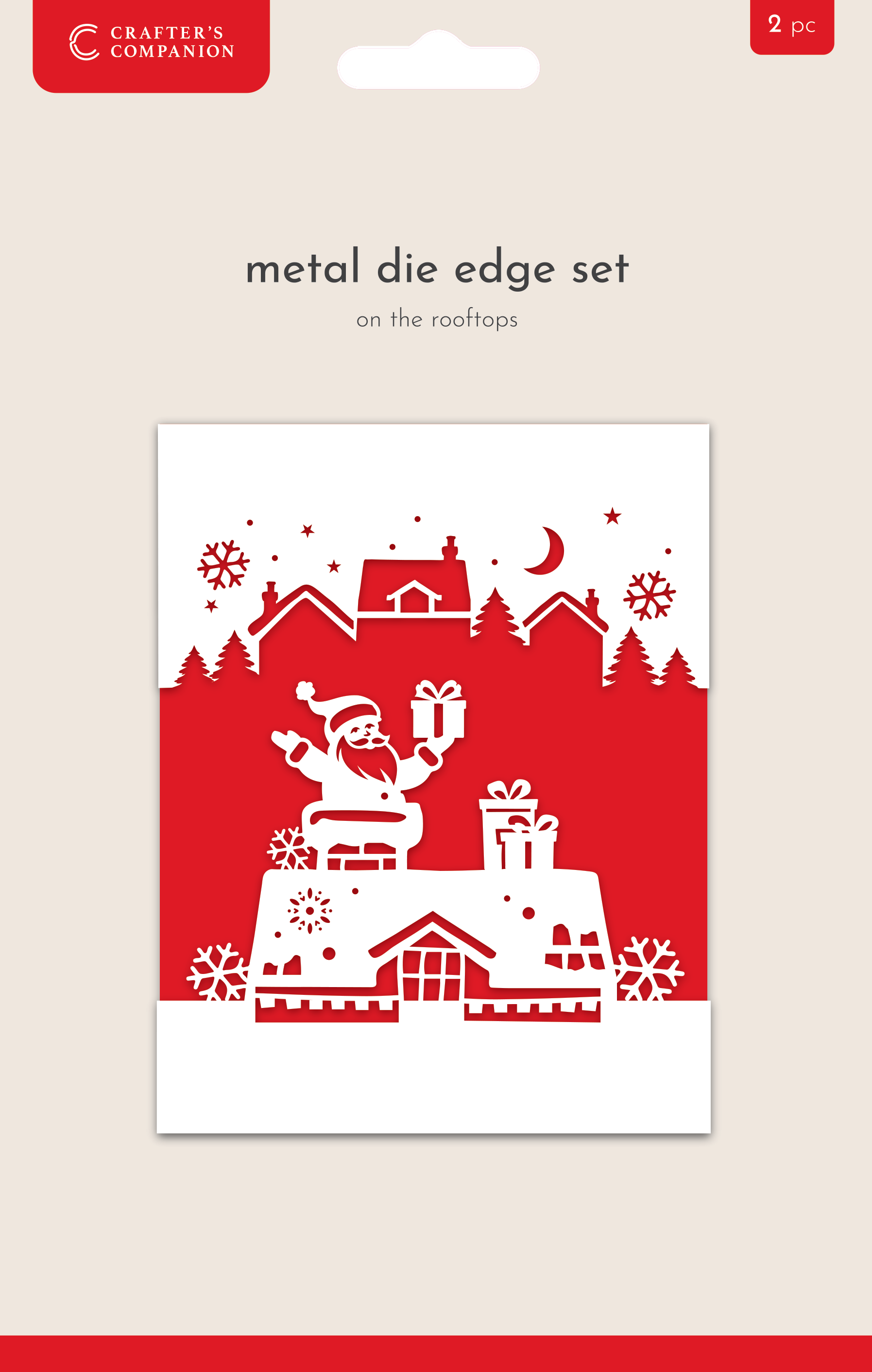 Crafter's Companion Metal Die Edge Set - On the Rooftops