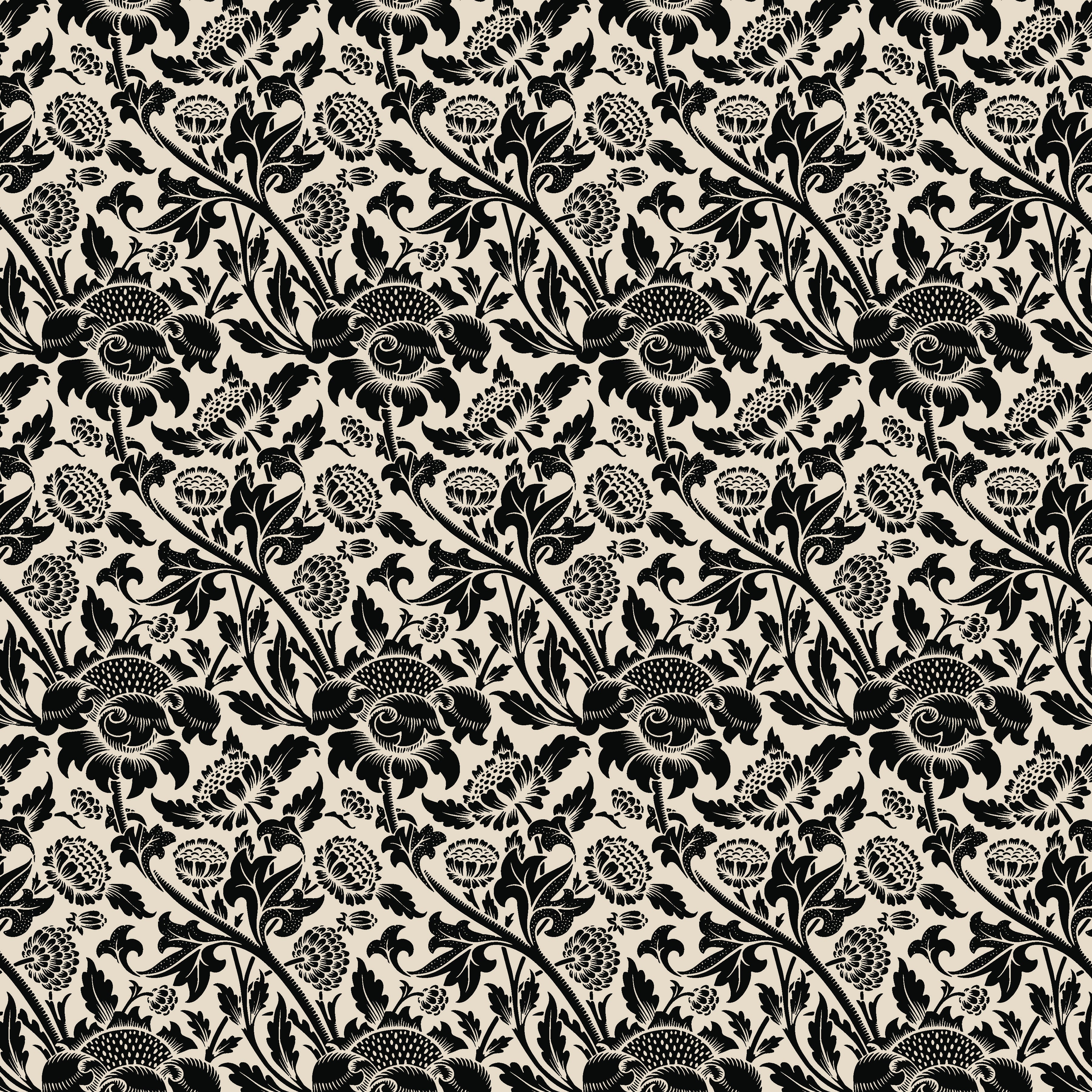 Flocked Damask Paper Pad - 12" x 12"