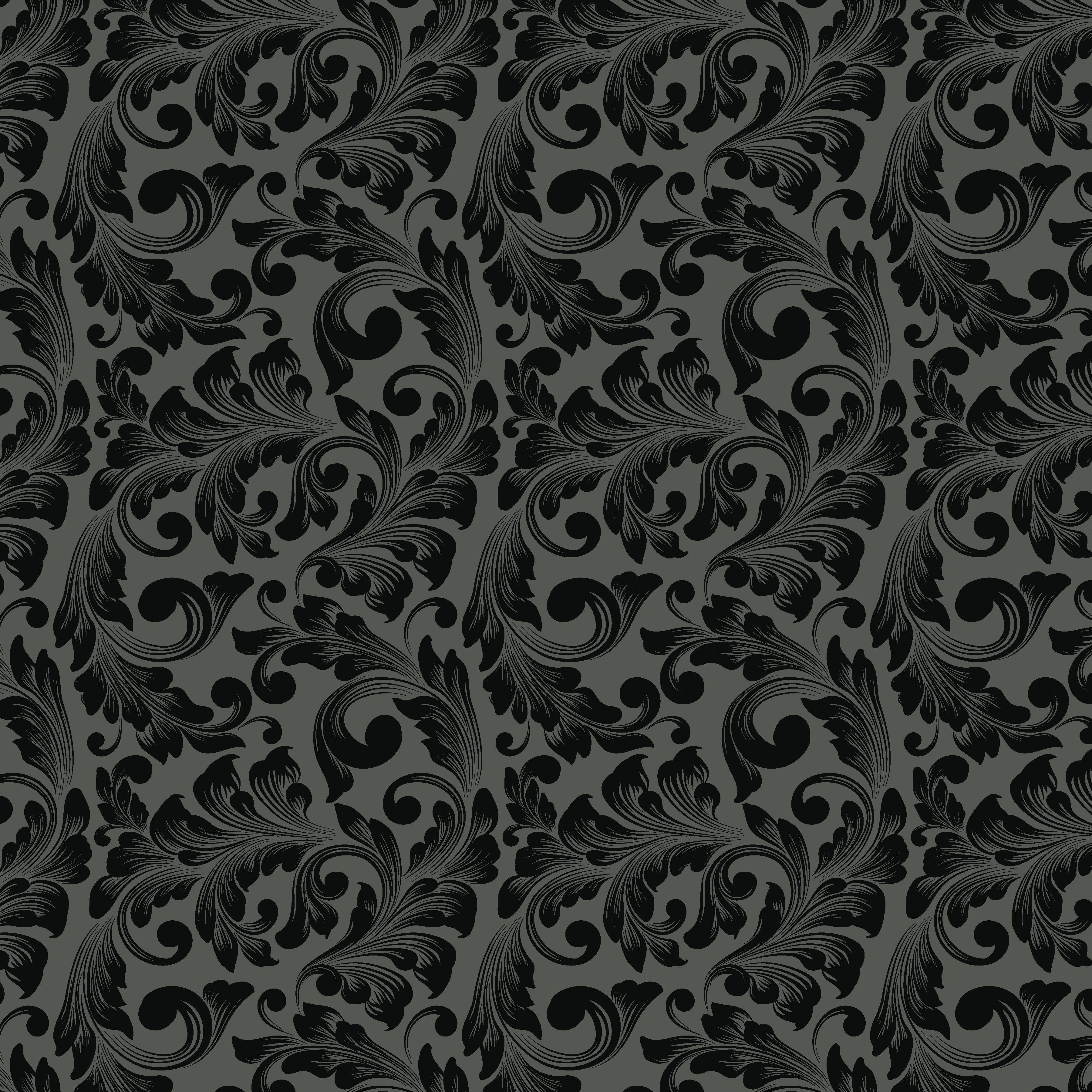 Flocked Damask Paper Pad - 12" x 12"