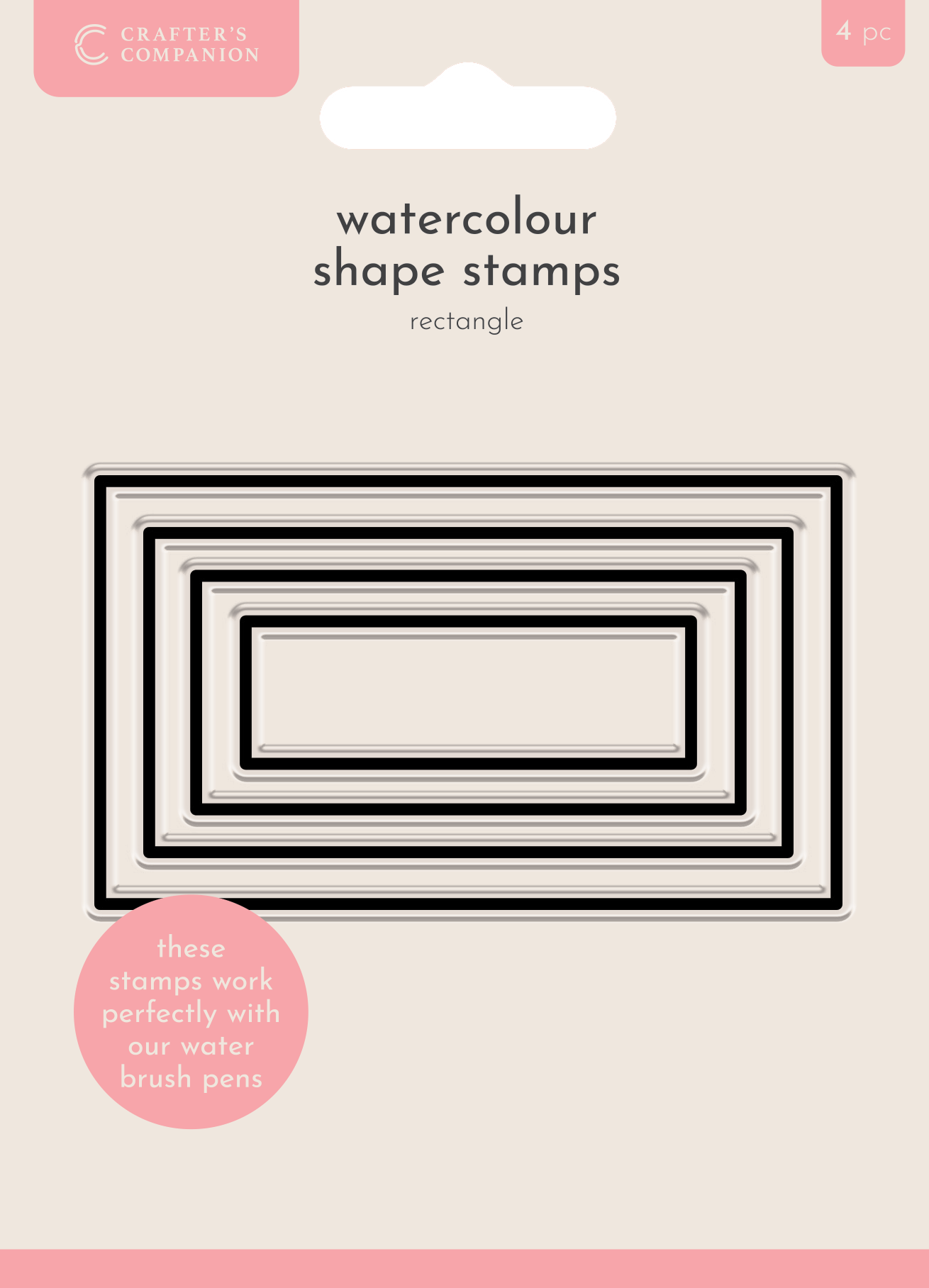 Crafter’s Companion Photopolymer Stamp - Rectangle 