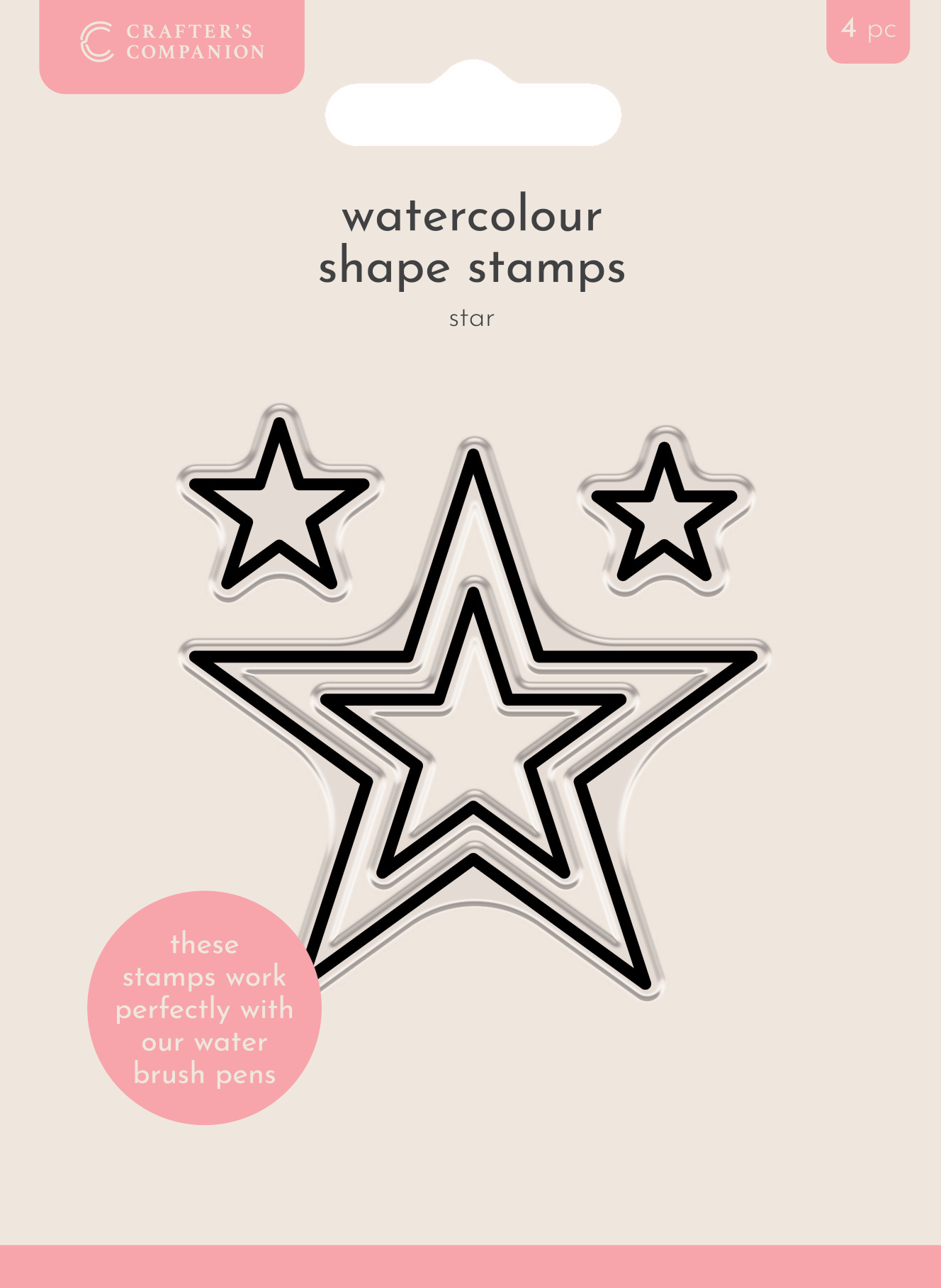 Crafter’s Companion Photopolymer Stamp - Star 