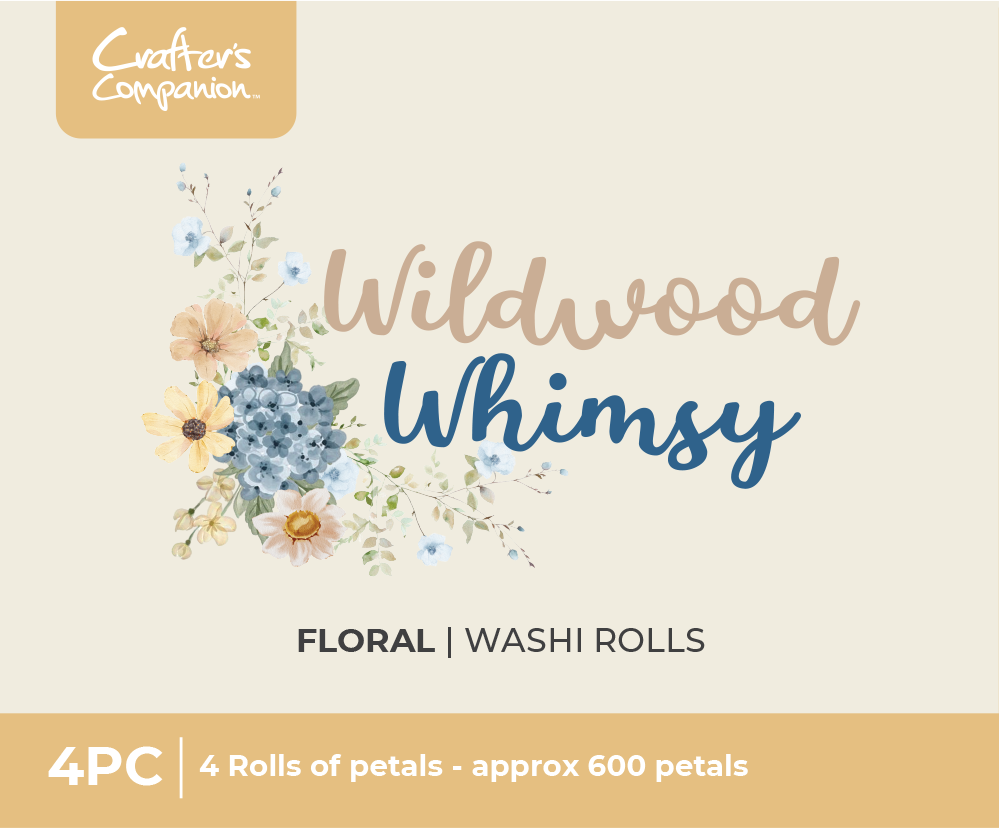 Wildwood Whimsy - Floral Washi Rolls