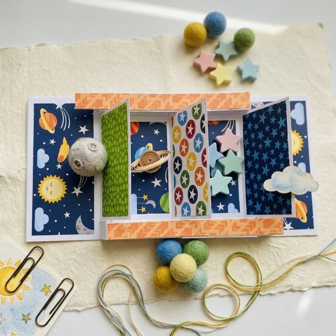 CrafTreat Card Blanks - Pull Flaps Card - White - 3 Sets