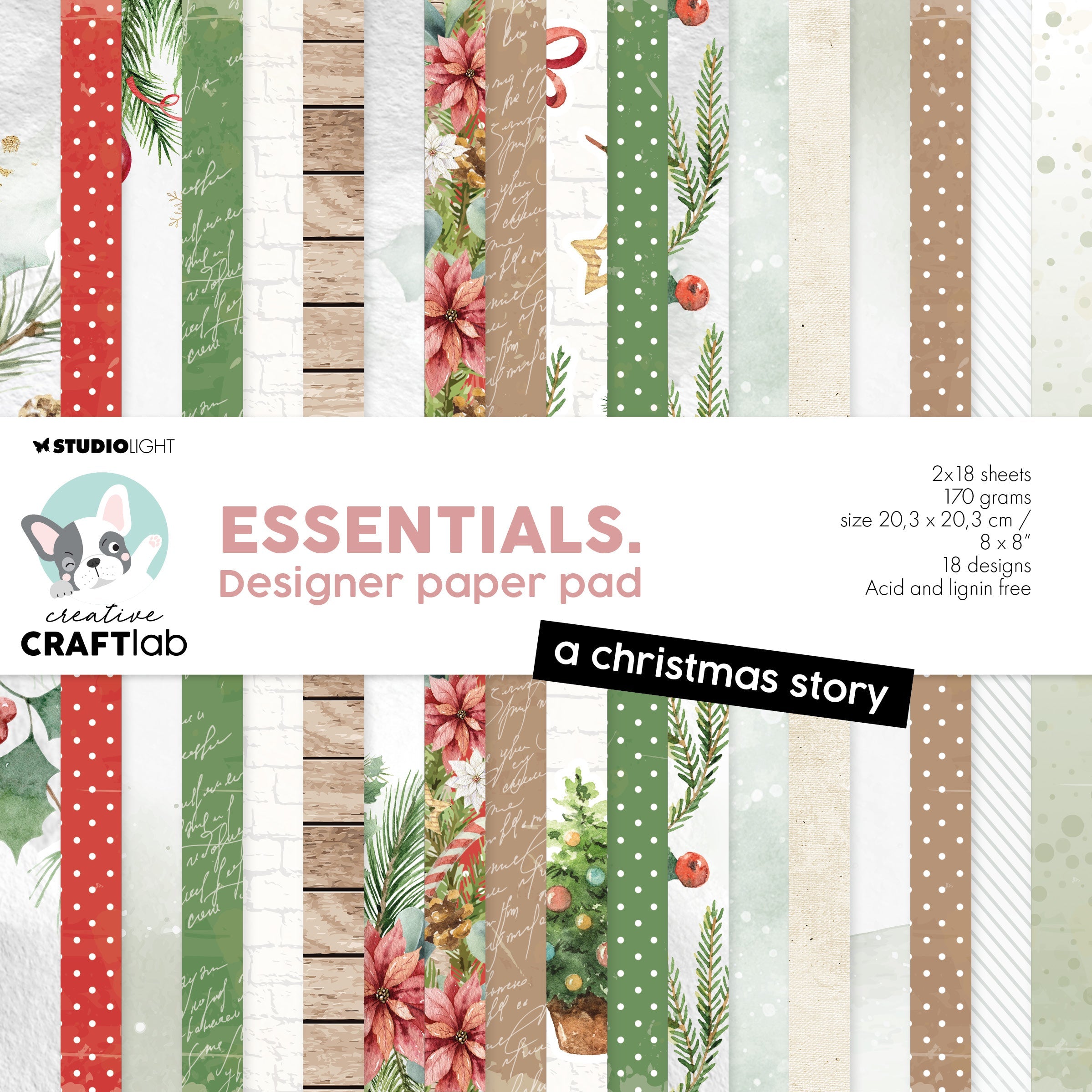 CCL Design Paper Pad A Christmas Story Essentials 36 SH