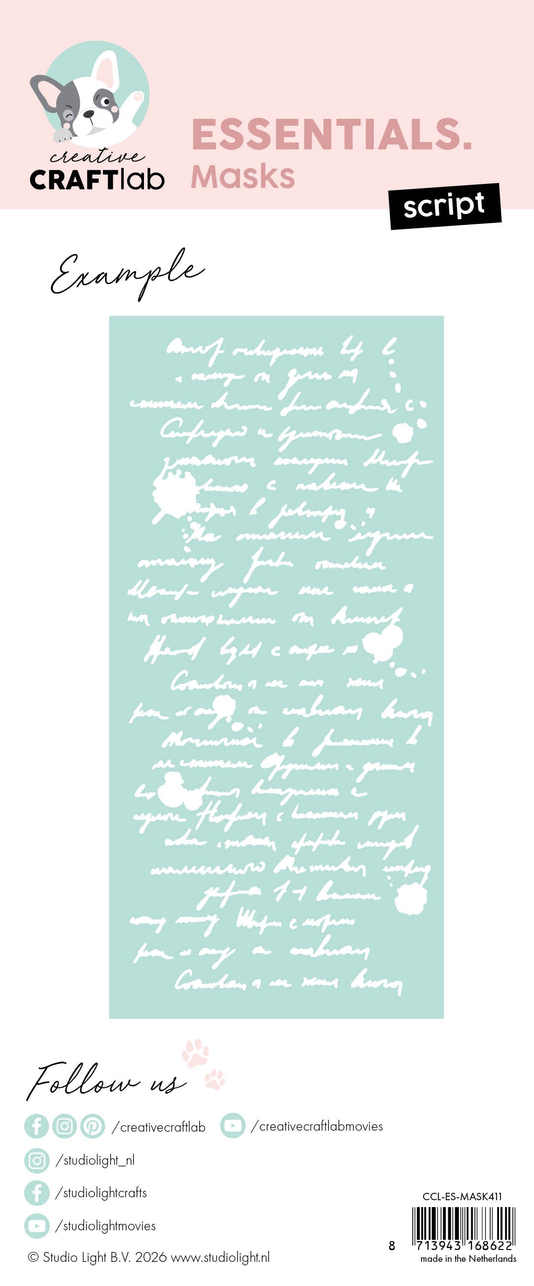 CCL Mask Script Essentials 1 Piece